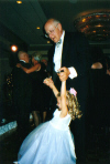 Claire and Poppop "dancing" (8/02)