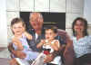Poppop reading to the kids (8/99)